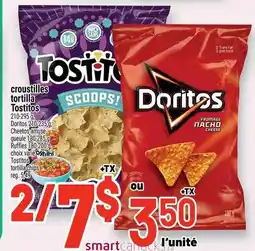 Metro Croustilles tortilla tostitos offer
