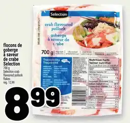 Metro Flocons de goberge à saveur de crabe selection offer