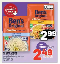 Metro Riz bens original offer