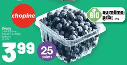 Metro Bleuets offer