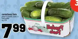 Metro Cornichons frais offer