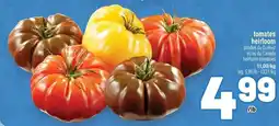 Metro Tomates heirloom offer