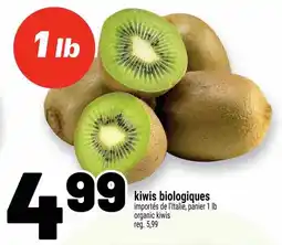 Metro Kiwis biologiques offer