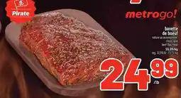 Metro Bavette de boeuf offer