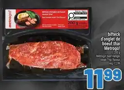 Metro Bifteck d onglet de boeuf thaï metrogo offer