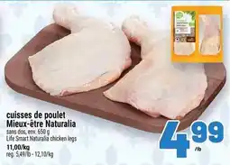 Metro Cuisses de poulet mieux être naturalia offer