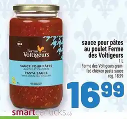 Metro Sauce pour pâtes au poulet ferme des voltigeurs offer