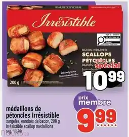 Metro Médaillons de pétoncles irrésistible offer