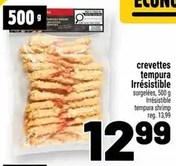 Metro Crevettes tempura irrésistible offer