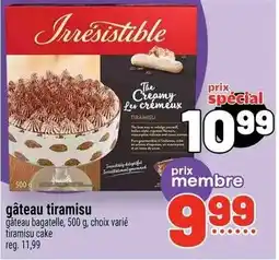 Metro Gâteau tiramisu offer