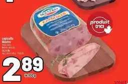 Metro Capicollo mastro offer