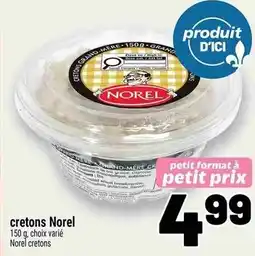 Metro Cretons norel offer
