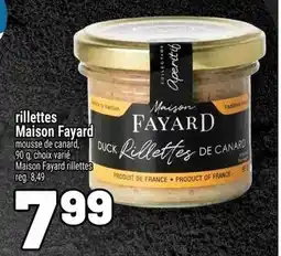 Metro Rillettes maison fayard offer