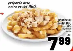 Metro Poutine au poulet bbq offer