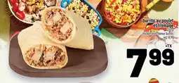 Metro Burrito au poulet et fromage offer