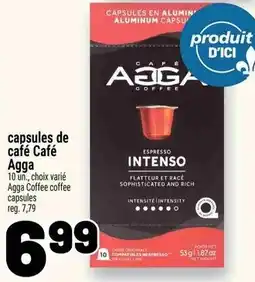 Metro Capsules de café café agga offer