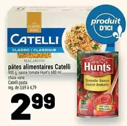 Metro Pâtes alimentaires catelli offer