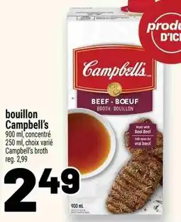 Metro Bouillon campbells offer