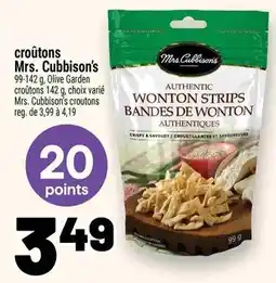 Metro croûtons Mrs Cubbisons offer