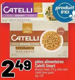 Metro Pâtes alimentaires catelli smart offer