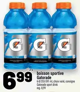 Metro boisson sportive Gatorade offer