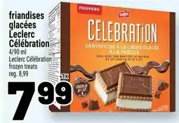 Metro friandises glacées Leclerc Célébration offer
