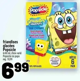 Metro friandises glacées Popsicle offer