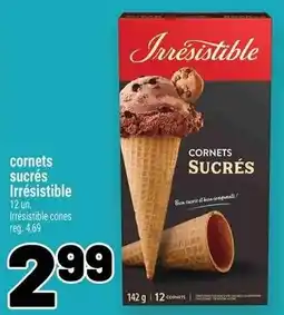Metro Cornets sucrés irrésistible offer