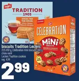 Metro biscuits Tradition Leclerc offer