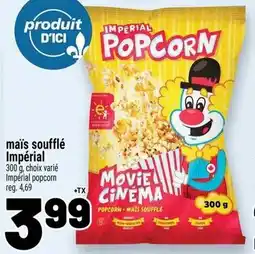 Metro maïs soufflé Impérial offer