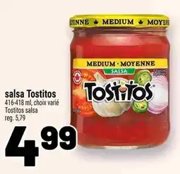 Metro salsa Tostitos offer