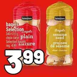Metro Bagels Selection offer