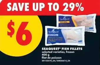 No Frills Seaquest fish fillets offer