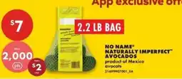 No Frills No name naturally imperfect avocados offer