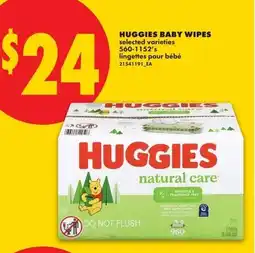 No Frills Huggies baby wipes offer