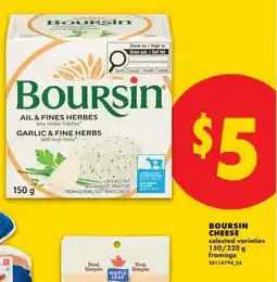 No Frills Boursin cheese offer