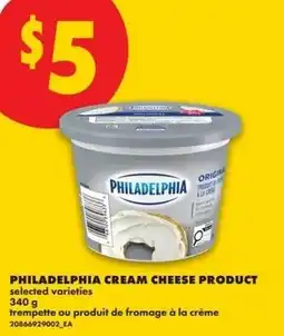 No Frills Philadelphia cream cheese product offer
