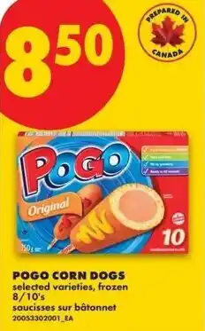 No Frills Pogo corn dogs offer