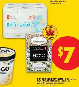 No Frills Pc bathroom tissue pc facial tissue offer