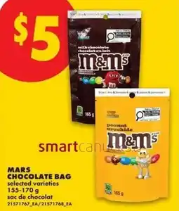 No Frills Mars chocolate bag offer