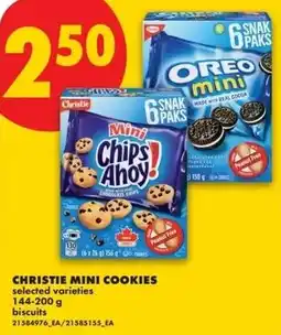 No Frills Christie mini cookies offer