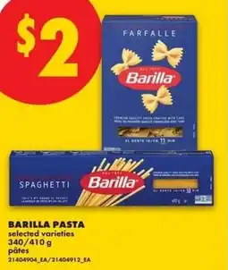 No Frills Barilla pasta offer