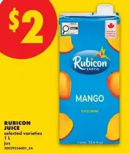 No Frills Rubicon juice offer