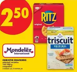 No Frills Christie crackers offer
