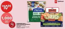 No Frills Schneiders dips or prime chicken meatballs offer
