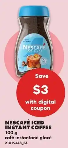 No Frills Nescafé iced instant coffee offer