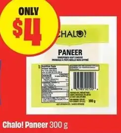 FreshCo Chalo! Paneer offer