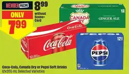 FreshCo Coca Cola Canada Dry or Pepsi Soft Drinks offer