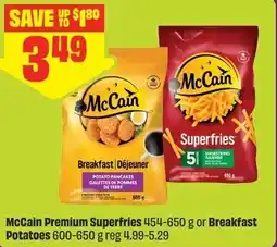 FreshCo McCain Premium Superfries or Breakfast Potatoes offer