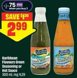 FreshCo Karibbean Flavours Green Seasoning or Hot Sauce offer